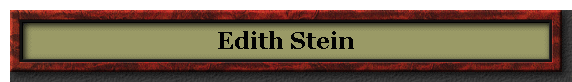 Edith Stein